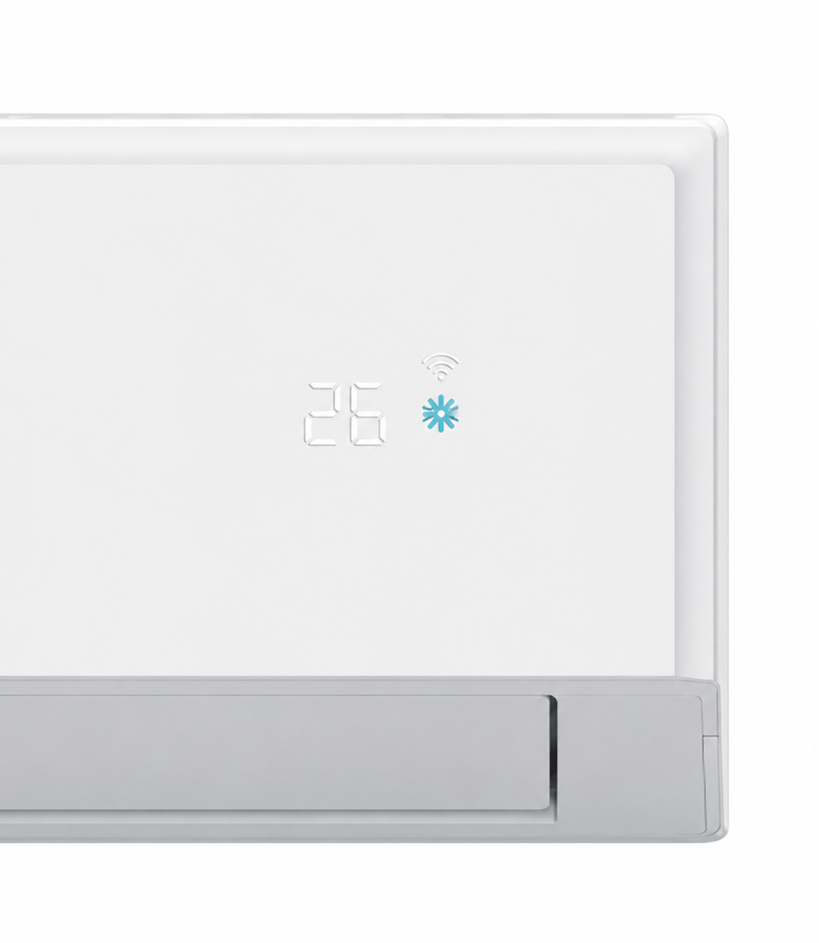 Diseño moderno, sencillo y fácil de integrar La gama Geos R+ de Haier destaca por un diseño lineal, sencillo y moderno, adaptable a diferentes estilos de vivienda, despacho u oficina. Su unidad interior tiene una estética limpia y discreta, perfecta para quienes buscan un aire acondicionado eficiente sin renunciar a una imagen actual. El split interior incorpora una pantalla LED que muestra la temperatura programada tanto en modo refrigeración como en calefacción, facilitando el control diario del equipo de forma visual y cómoda.
